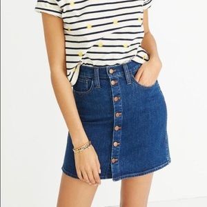 Mini Denim Skirt